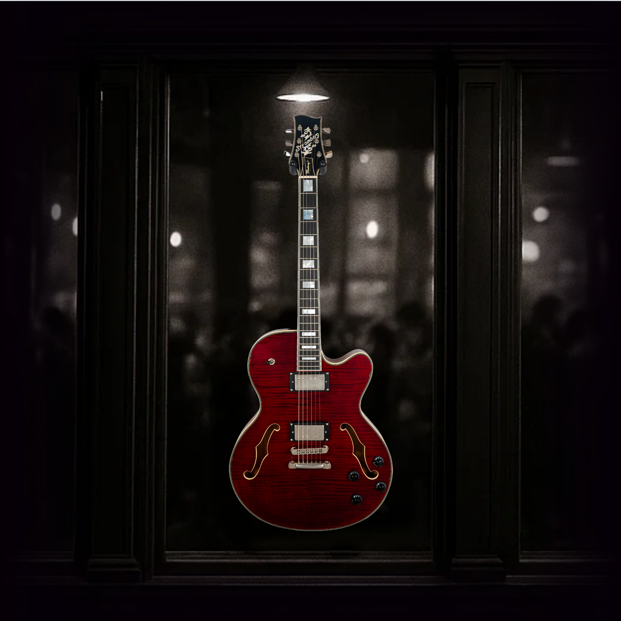 Monterey - Trans Red Medium Aged