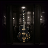 Monterey w/ Bigsby - Black Medium Aged